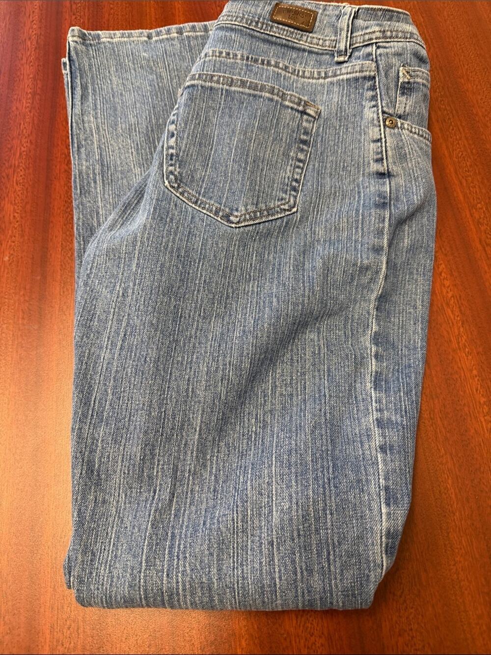 Riders by Lee Light Blue Straight Leg Women's Jeans